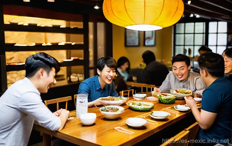 멕시코 한인타운  멕시코시티 과달라하라 - **Prompt:** A lively and warm scene inside a modern Korean BBQ restaurant in Mexico City's Colonia J...