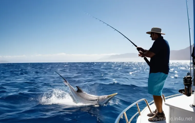 멕시코에서 낚시하기 - Image Prompt 1: The Thrill of the Catch in Baja California**